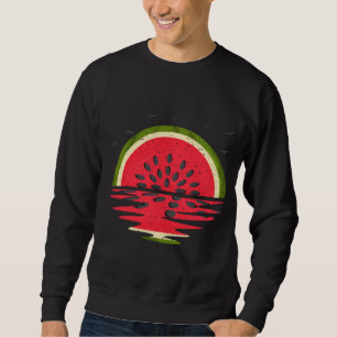 Sudadera Cute Watermelon Vintage Summer Vibes Fruto