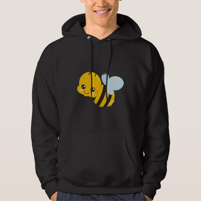 Sudadera Cute Wholesome Bee Save the Bees Bumblebee (Anverso)