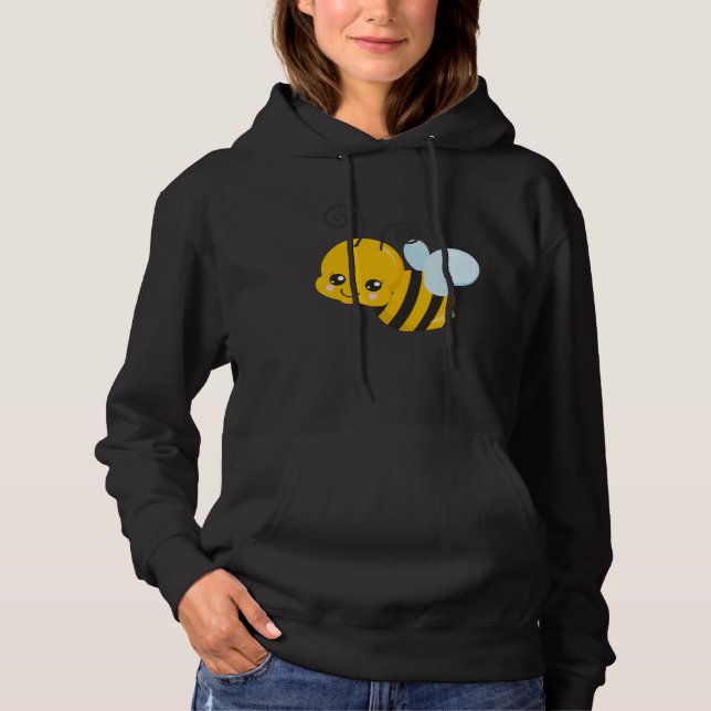 Sudadera Cute Wholesome Bee Save the Bees Bumblebee (Anverso)