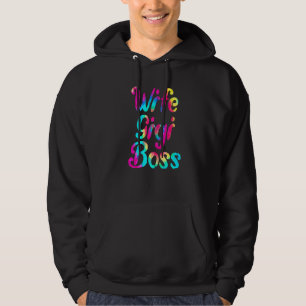 Sudadera Cute Wife Gigi Mom Tie Dye Family coincidiendo con