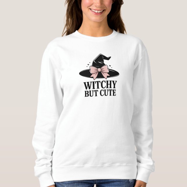 Sudadera Cute Witchy Halloween (Anverso)