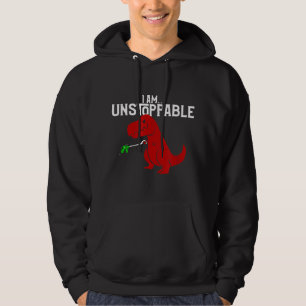 Sudadera Cute y divertido Soy un dinosaurio T-Rex imparable