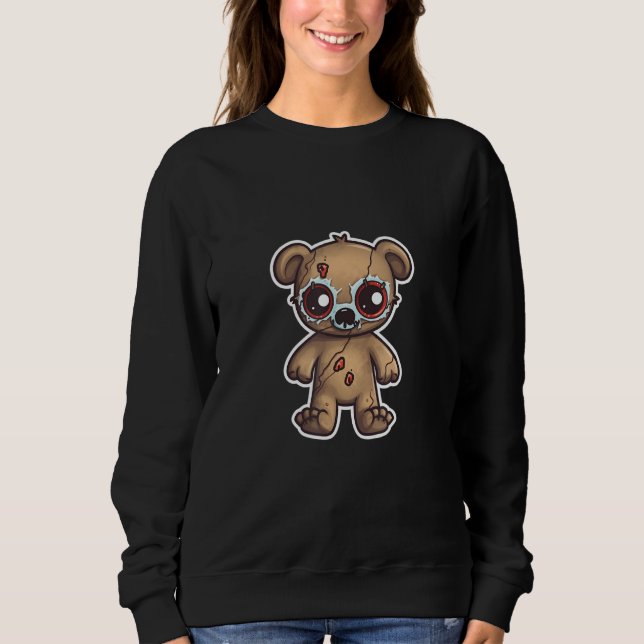 Sudadera Cute Zombie Teddy Bear (Anverso)