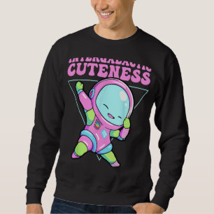 Sudadera Cuteness intergaláctica Alien Dabbing Espacio Ultr