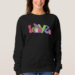 Sudadera Cutes Aman Gnome Bunny Hippie Hunt Huevos Rabbit E