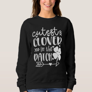 Sudadera Cutest C En El Parche Irlandés Shamrock St Patrick