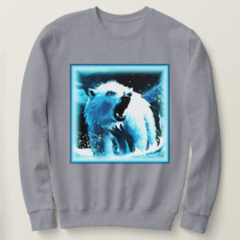 Sudadera Cutícula "Oso Polar Enojado". ¡Hazte con una en Za