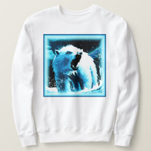 Sudadera Cutícula "Oso Polar Enojado". ¡Hazte con una en Za