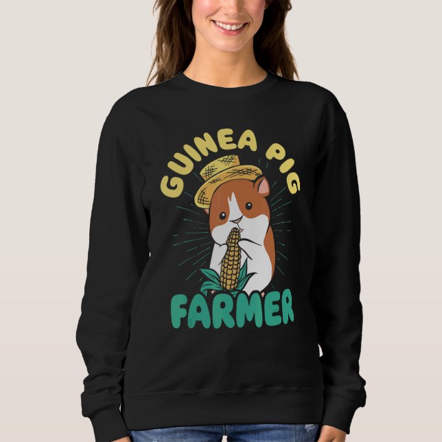 Sudadera Cutie Guinea Pig Farmer Pig Owner Animals Cavy Pet (Anverso)
