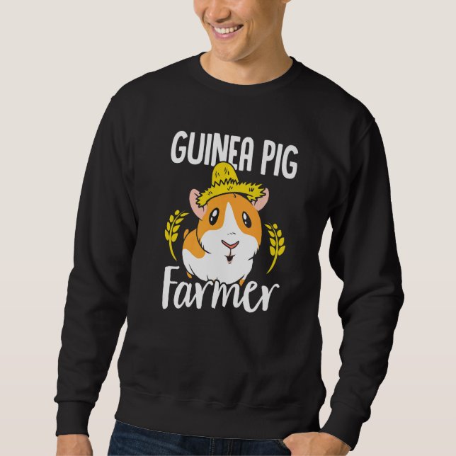 Sudadera Cutie Guinea Pig Farmer Pig Owner Animals Cavy Pet (Anverso)