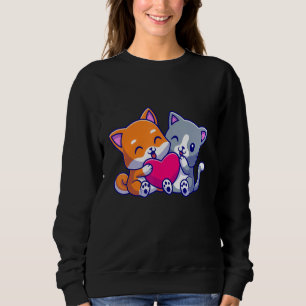 Sudadera Cuto Cat&dog Para Gatitos Adorables Neko&dog Adopt