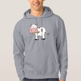 Sudadera Cuto diseño de vaca Adorable Granja de arte animal