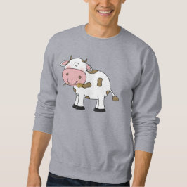 Sudadera Cuto diseño de vaca Adorable Granja de arte animal