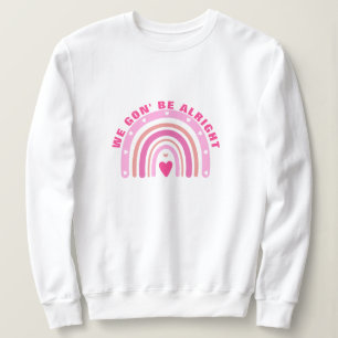 Sudadera Cuto Rosa No Seremos Muy Positivos.