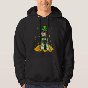 Sudadera Cuto Schnauzer Dog St Patricks Day Shamrock irland