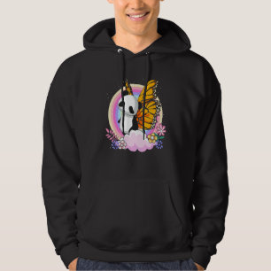 Sudadera Cuto zoológico animal fantasía mariposa arcoiris p