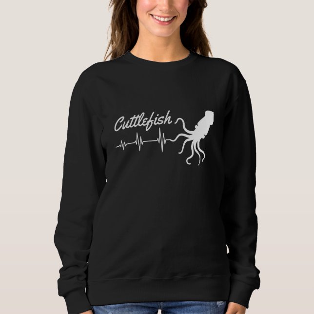 Sudadera Cuttlefish Heartbeat Squid Cuttlefish (Anverso)