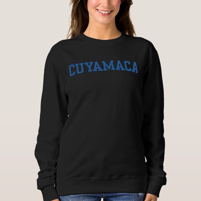 Sudadera Cuyamaca College (Anverso)