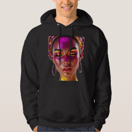 Sudadera Cyber Queen Neon Glow hoodie
