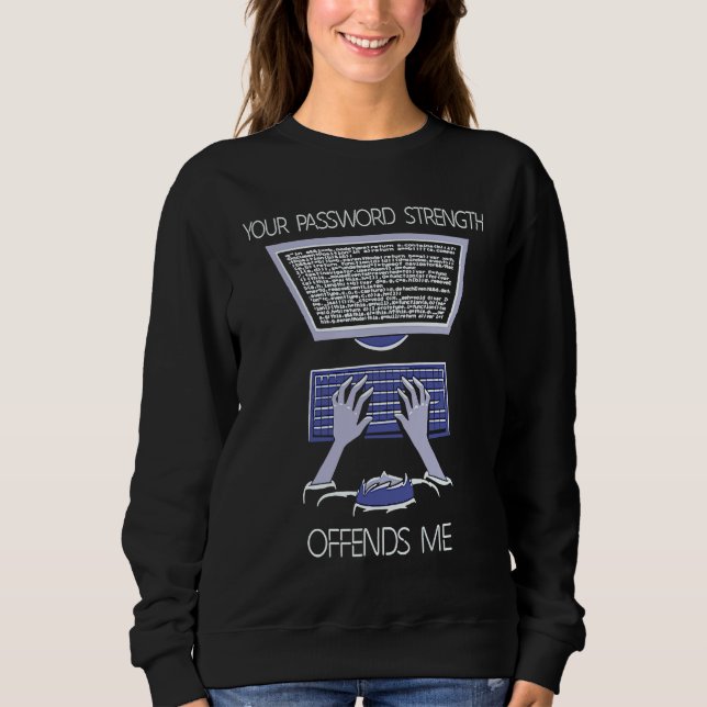 Sudadera Cyber Security Expert I computer engineer for ethi (Anverso)
