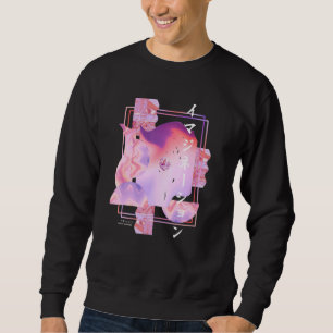 Sudadera Cyberpunk Calle japonesa Tokio Streetwear Aesthet