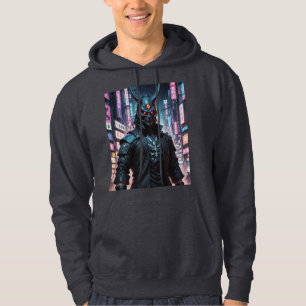 Sudadera Cyberpunk Demon Samurai