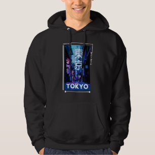Sudadera Cyberpunk japonés: moda de calle en Tokio