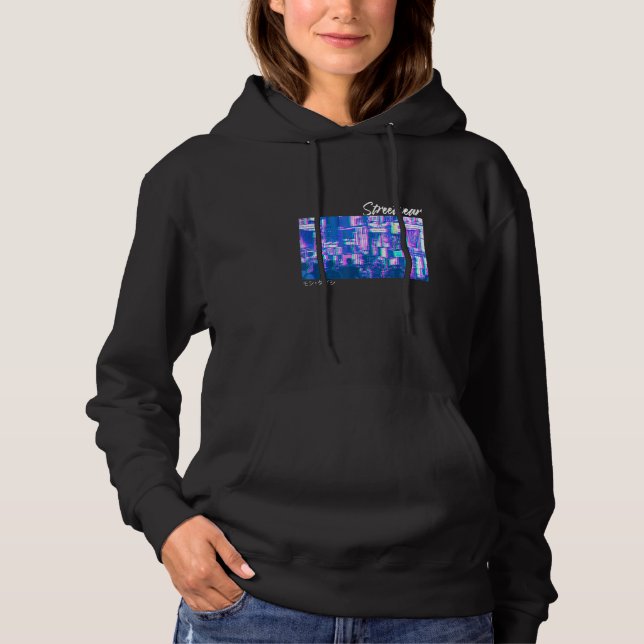 Sudadera Cyberpunk japonés: moda de calle en Tokio (Anverso)