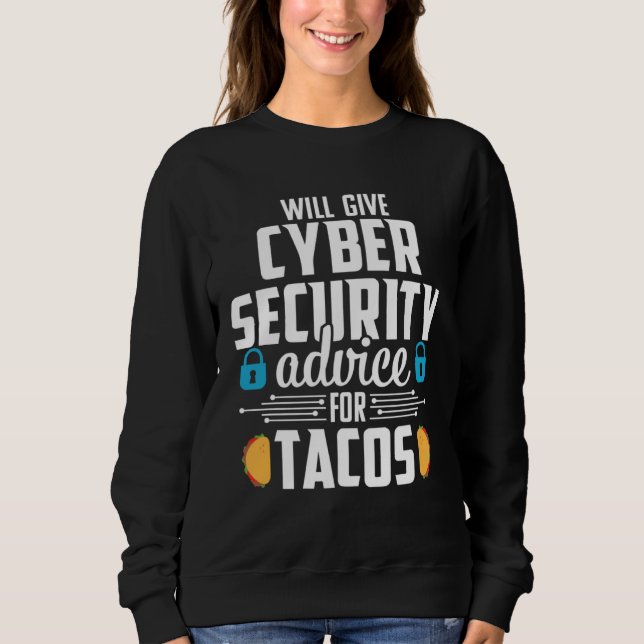 Sudadera Cybersecurity  Taco Computer Professional Engineer (Anverso)