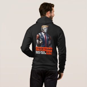 Sudadera CyberTrump 2076   Hacer a Marte Grande De Nuevo