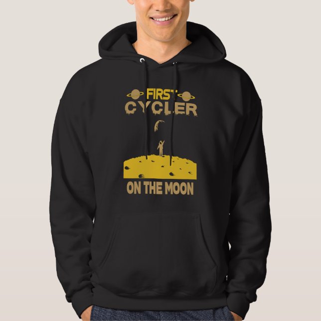 Sudadera Cycler On The Moon (Anverso)