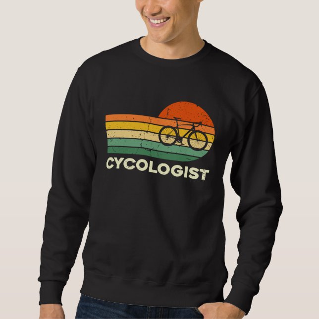 Sudadera Cycologist  Mountain Bike Cycling Bicycle MTB Cycl (Anverso)