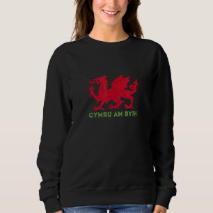 Sudadera Cymru Am Bygby Rugby Welsh Dragon Wales Player UK 