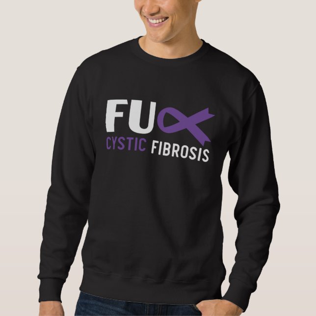 Sudadera Cystic Fibrosis Warrior Cystic Fibrosis Awareness  (Anverso)