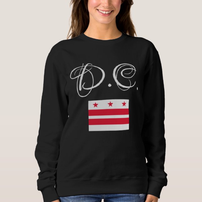 Sudadera D C  Washington District of Columbia (Anverso)