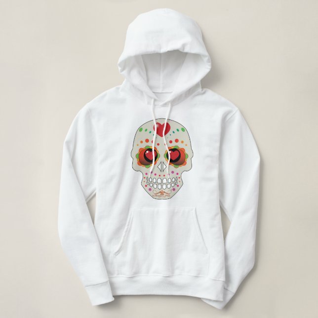 Sudadera D.D.L.M. Calavera (Diseño del anverso)