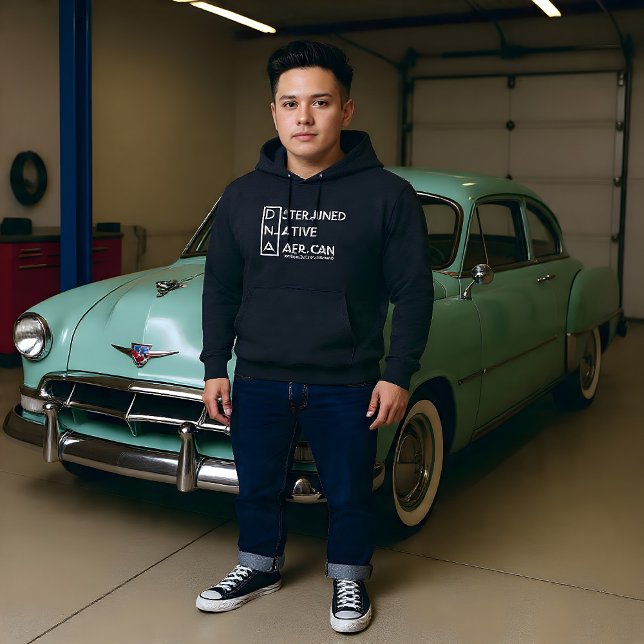 Sudadera D.N.A. - Nativo americano determinado (Subido por el creador)