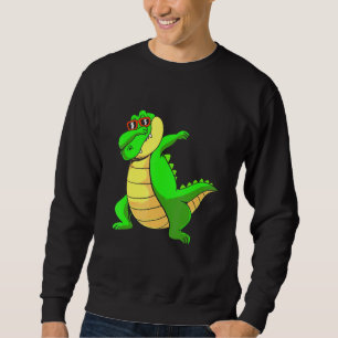 Sudadera Dab Cocodrilo Aligator Dabbing Para Niños
