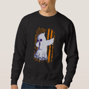 Sudadera Dab fantasma Spooky Dab Baile Niños Niñas Hallowee