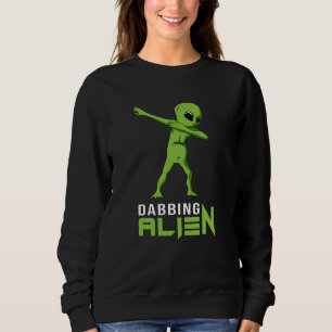 Sudadera Dabbing Alien Area 51 Extranjería Ufo Space Aliens