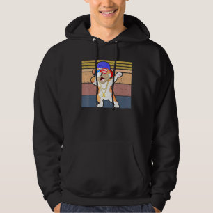Sudadera Dabbing American Pug Dab Puppy Dog Retro