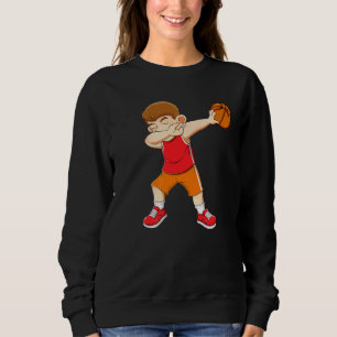 Sudadera Dabbing Baloncesto Niños Jóvenes Hombres Jugador D