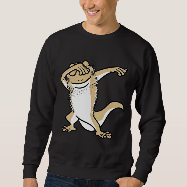 Sudadera Dabbing Beart Dragon Dab Dance Animal (Anverso)