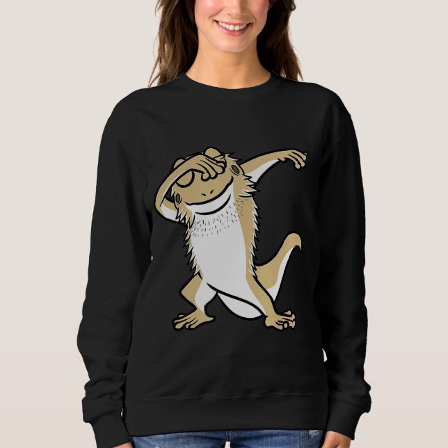 Sudadera Dabbing Beart Dragon Dab Dance Animal (Anverso)