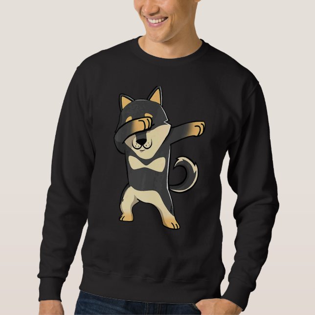 Sudadera Dabbing Beauceron Dog Dab Dance (Anverso)