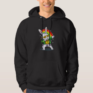 Sudadera Dabbing Bunny Funny Feliz Día de San Patricio