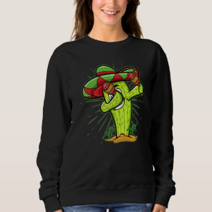 Sudadera Dabbing Cactus Cute Planta Para Hombres Mujeres Ja