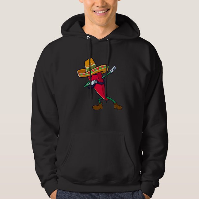 Sudadera Dabbing Chili Mexican Pepper Dab (Anverso)