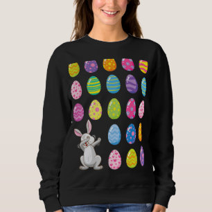 Sudadera Dabbing Easter Bunny Rabbit Dab Dance Eggys Boys K