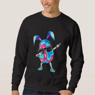 Sudadera Dabbing Easter Egny Bunny Ears Easter Day Hunter H